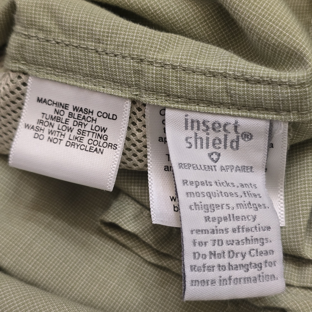 Exofficio Light Green Insect Shield Shirt - Picture 9 of 9